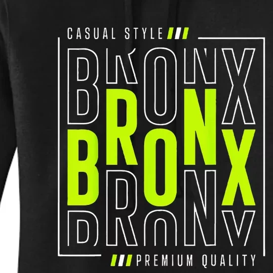 Bronx Casual Style Women's Pullover Hoodie