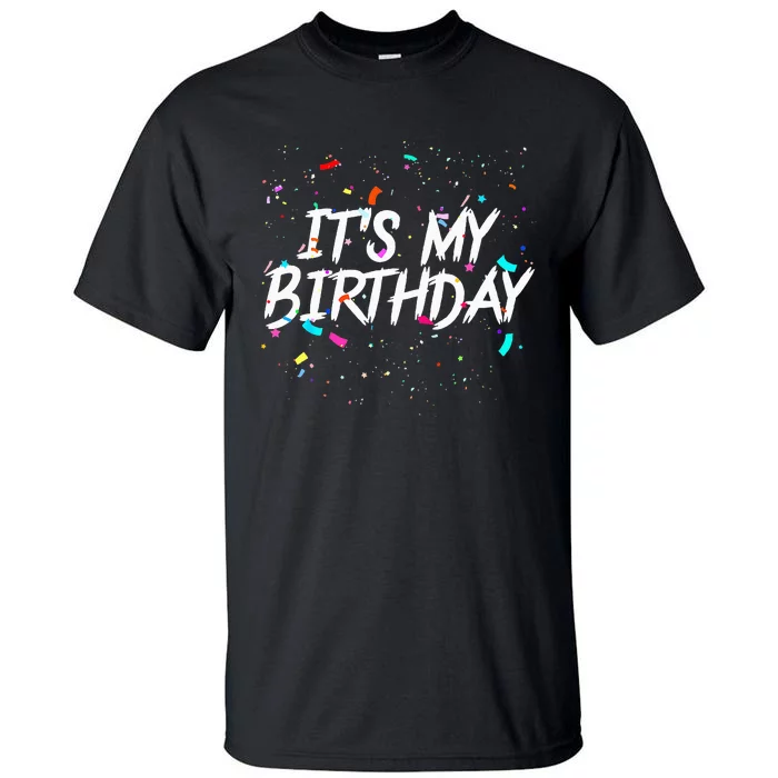 Birthday Celebration Surprise for All Ages Tall T-Shirt