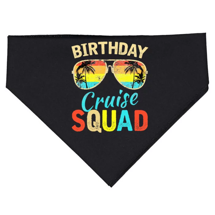 Birthday Cruise Squad Birthday Party Cruise Squad USA-Made Doggie Bandana