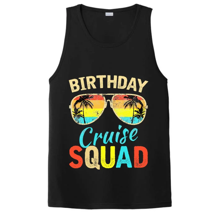 Birthday Cruise Squad Birthday Party Cruise Squad Performance Tank