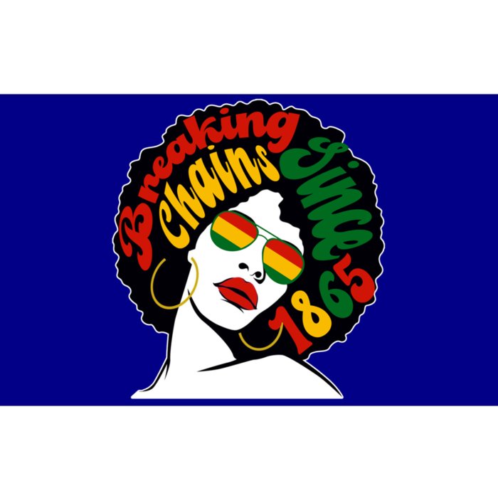 Breaking Chains Since 1865 Juneteenth Black American Freedom Gift Bumper Sticker