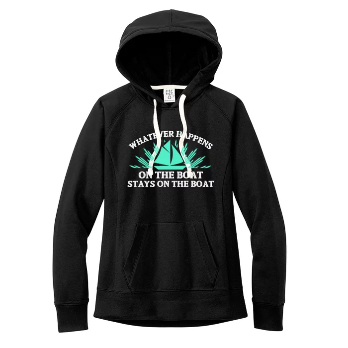 Boat Cruise Ship Family Vacation Trip Gift Women's Fleece Hoodie