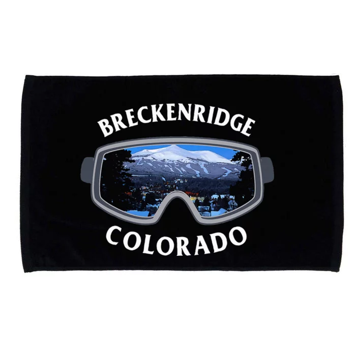 Breckenridge Colorado Ski Snowboard Microfiber Hand Towel