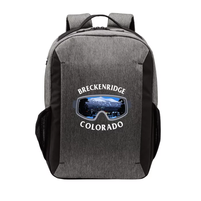 Breckenridge Colorado Ski Snowboard Vector Backpack