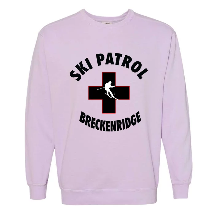 Breckenridge Colorado Ski Patrol Gift Garment-Dyed Sweatshirt