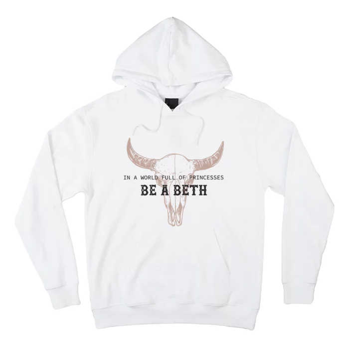 Boho Cow Skull Howdy Wild West Hoodie