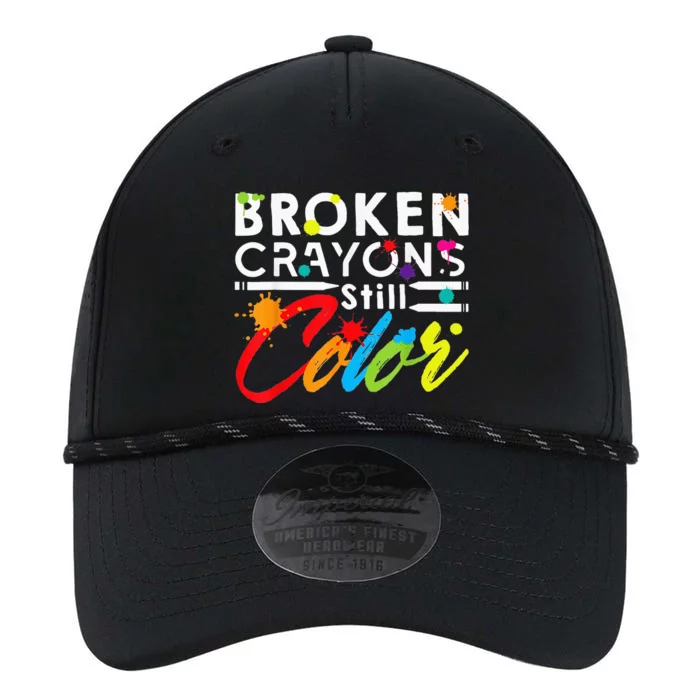 Broken Crayons Still Color Mental Health Awareness Performance The Dyno Cap