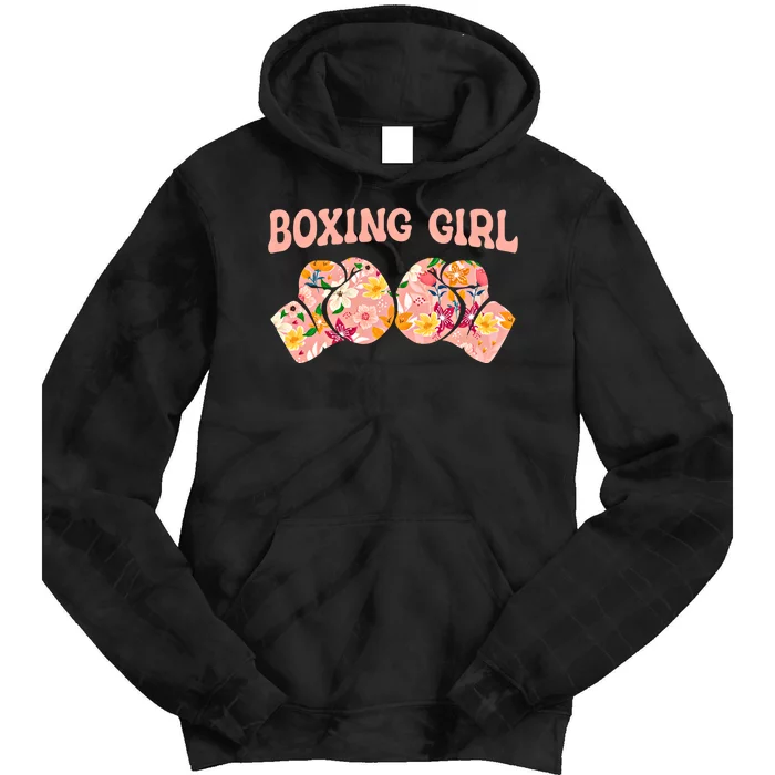 Boxing Combat Sports Sparring Gloves Boxer Boxing Gift Tie Dye Hoodie