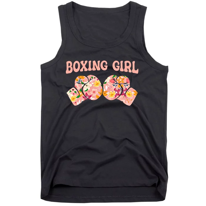 Boxing Combat Sports Sparring Gloves Boxer Boxing Gift Tank Top