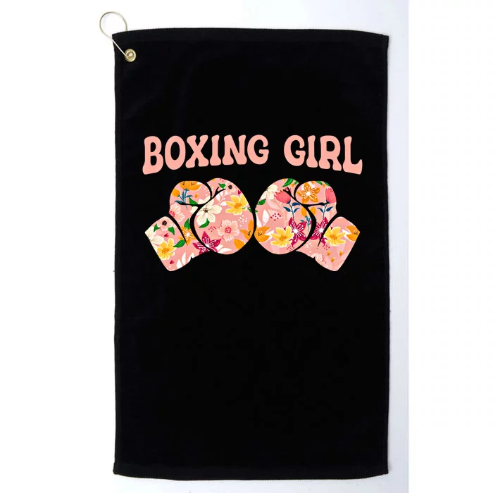 Boxing Combat Sports Sparring Gloves Boxer Boxing Gift Platinum Collection Golf Towel