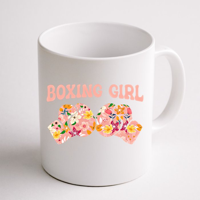 Boxing Combat Sports Sparring Gloves Boxer Boxing Gift Front & Back Coffee Mug