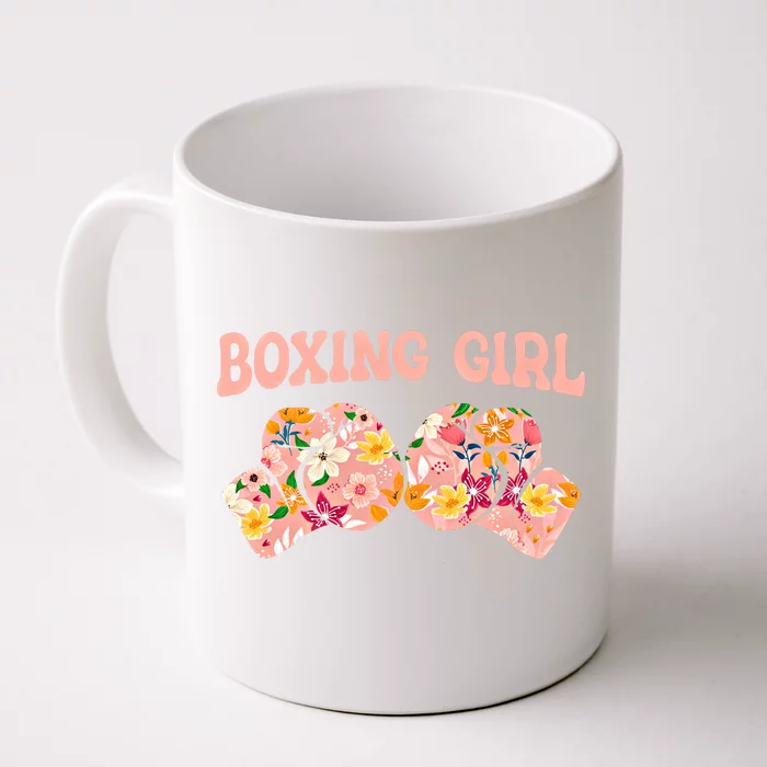 Boxing Combat Sports Sparring Gloves Boxer Boxing Gift Front & Back Coffee Mug