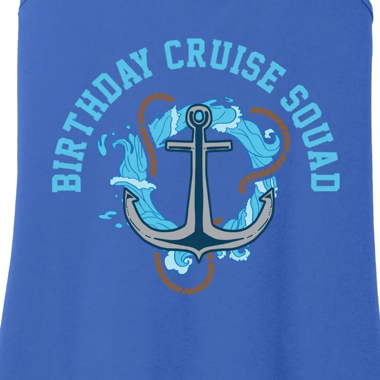 Birthday Cruise Squad Gift Ladies Essential Tank