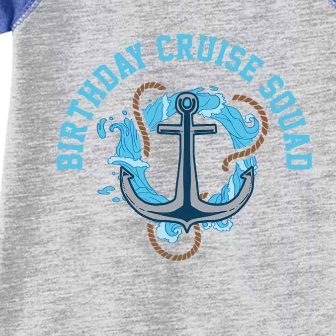 Birthday Cruise Squad Gift Infant Baby Jersey Bodysuit