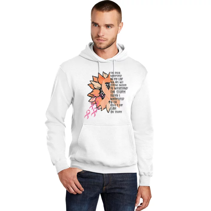 Breast Cancer Survivor Uterine Cancer Fighter Hoodie