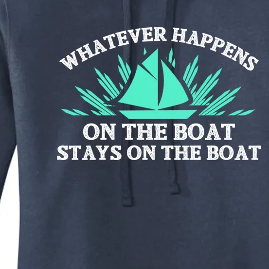 Boat Cruise Ship Family Vacation Trip Funny Gift Women's Pullover Hoodie