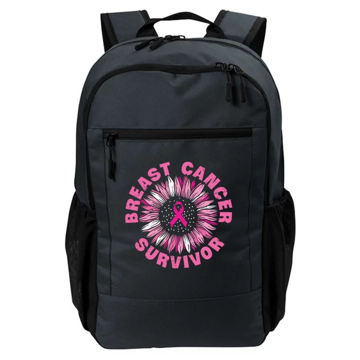 Breast Cancer Survivor Pink Ribbon Daily Commute Backpack