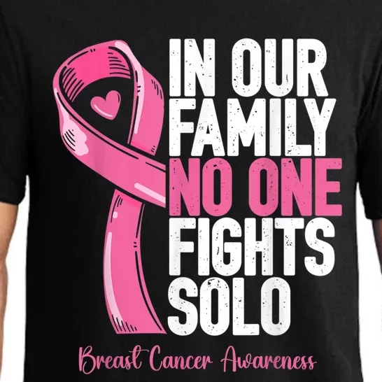 Breast Cancer Support Family Wo Breast Cancer Awareness Pajama Set