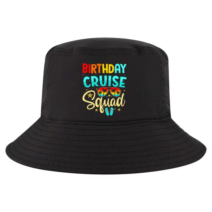 Birthday Cruise Squad Cruising Vacation Funny Crew Cool Comfort Performance Bucket Hat