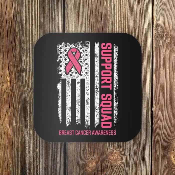 Breast Cancer Support Squad Breast Cancer Coaster