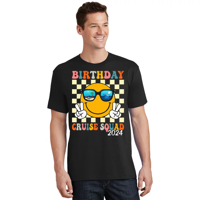 Birthday Cruise Squad 2024 Birthday Cruise Family Matching T-Shirt