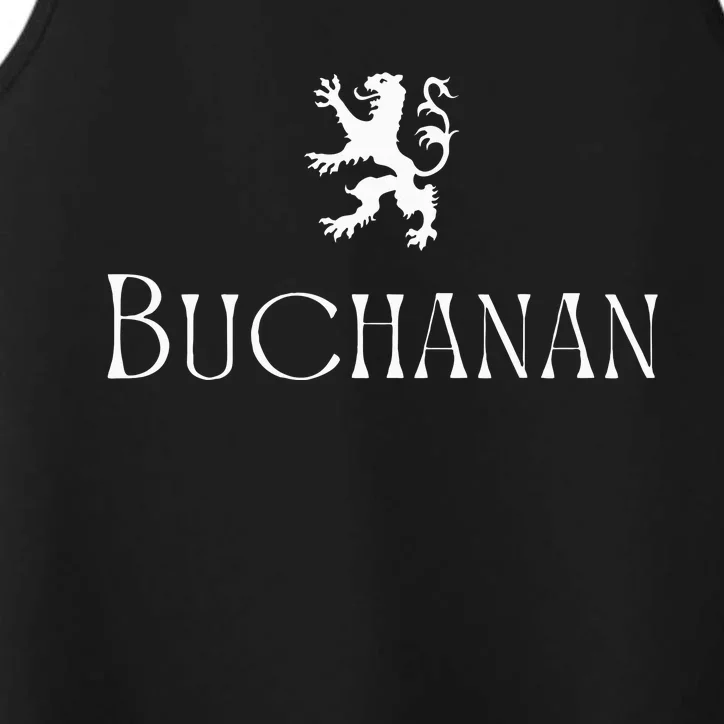 Buchanan Clan Scottish Family Name Scotland Heraldry Performance Tank