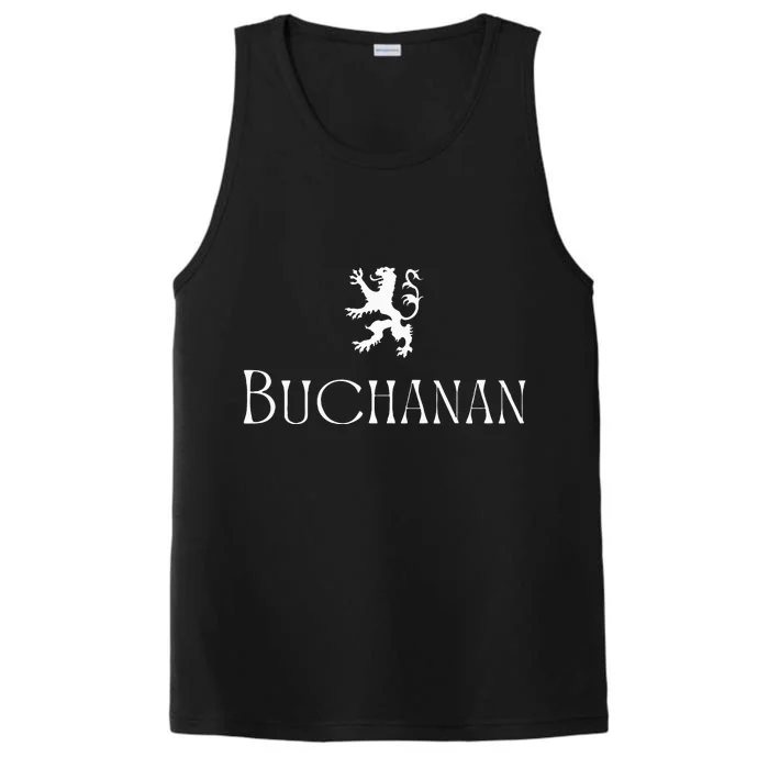 Buchanan Clan Scottish Family Name Scotland Heraldry Performance Tank