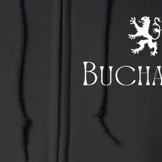 Buchanan Clan Scottish Family Name Scotland Heraldry Full Zip Hoodie