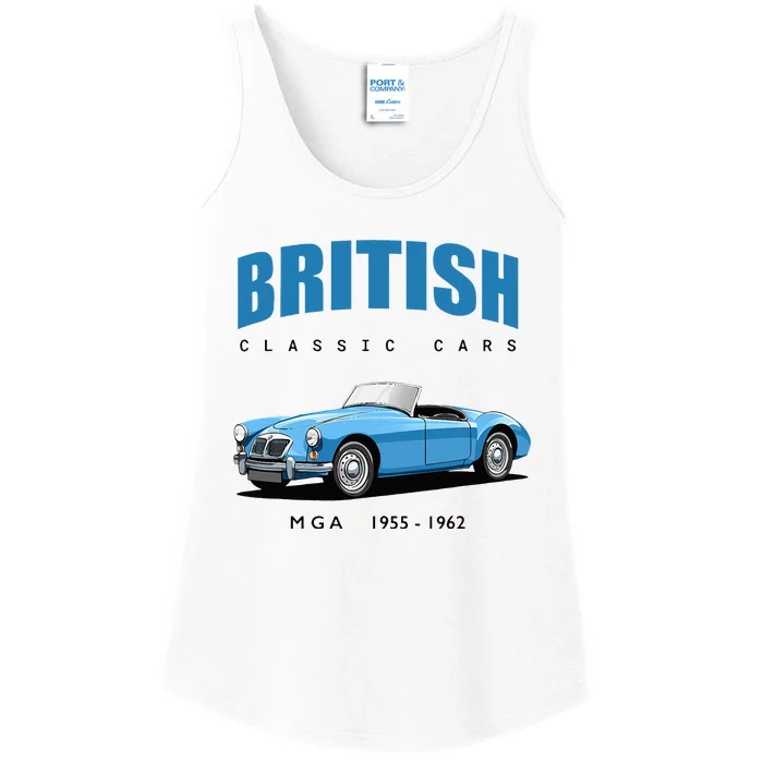 British Classic Sports Cars MG MGA Ladies Essential Tank