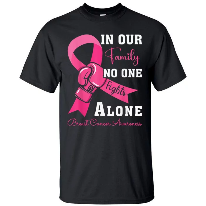 Breast Cancer Support Family Wo Breast Cancer Awareness Tall T-Shirt