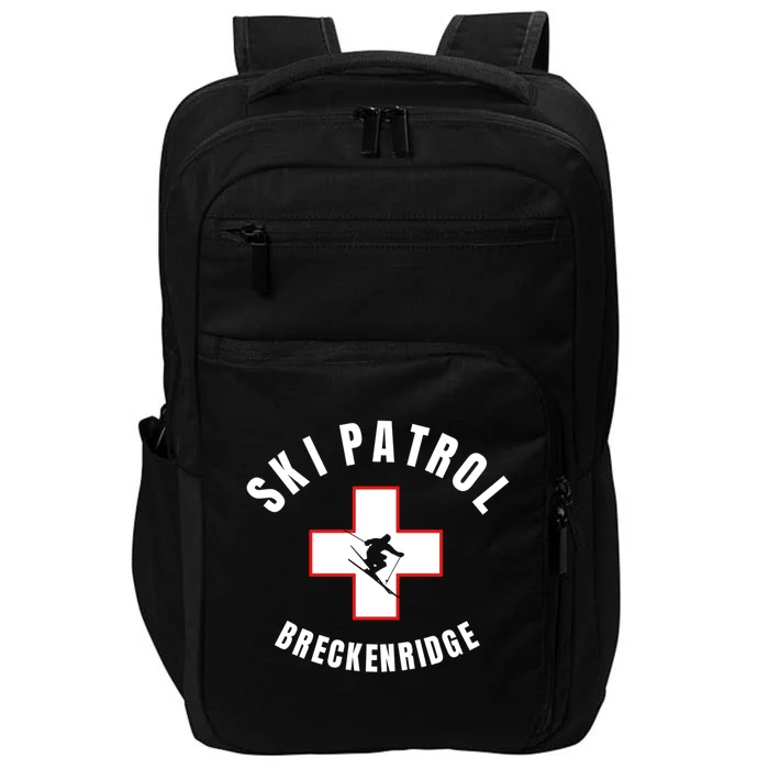 Breckenridge Colorado Ski Patrol Gift Impact Tech Backpack