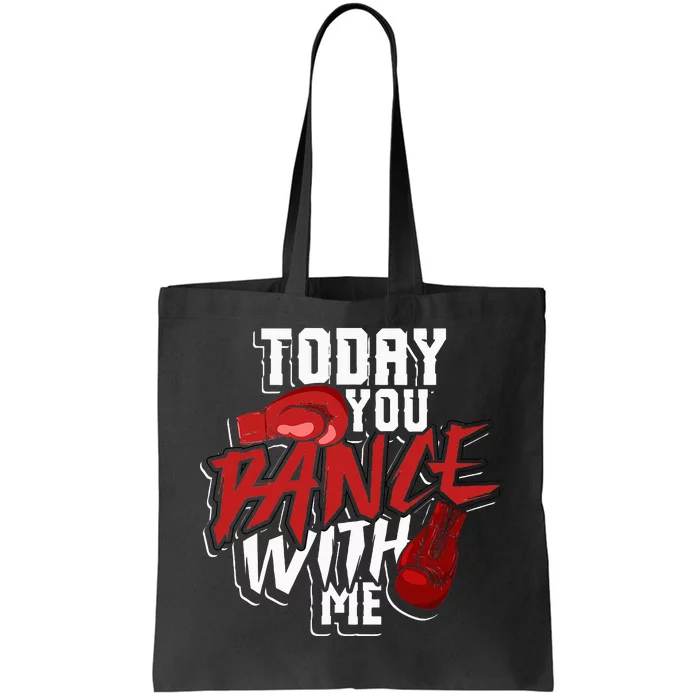 Boxing Canvas Sparring Match Coach Tote Bag