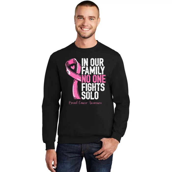 Breast Cancer Support Family Women Breast Cancer Awareness Sweatshirt