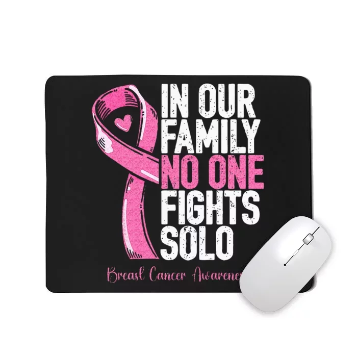 Breast Cancer Support Family Women Breast Cancer Awareness Mousepad