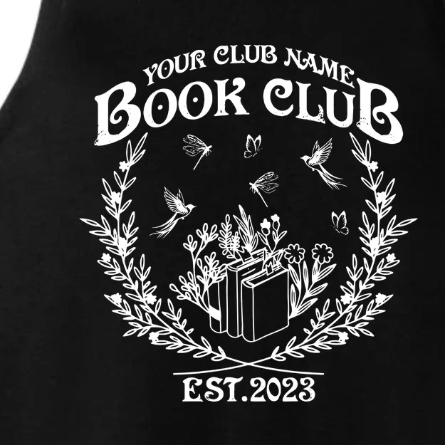 Book Club Since Reading Club Ladies Tri-Blend Wicking Tank