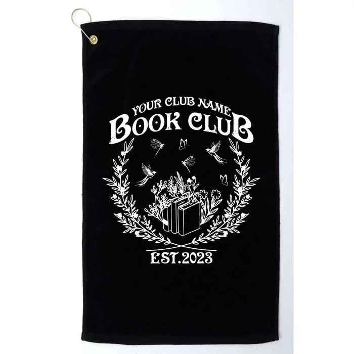 Book Club Since Reading Club Platinum Collection Golf Towel