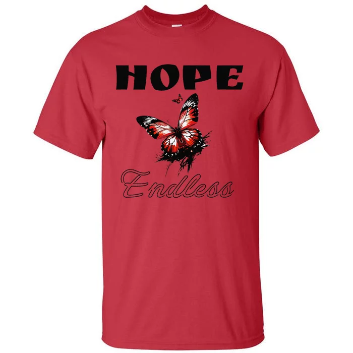 Butterfly Cool Summer Hope Endless Tall T-Shirt