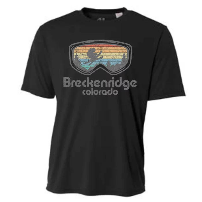 Breckenridge Colorado Ski Mountain Skiing Cooling Performance Crew T-Shirt