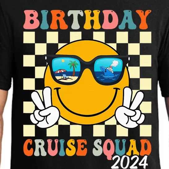 Birthday Cruise Squad 2024 Birthday Cruise Family Matching Pajama Set