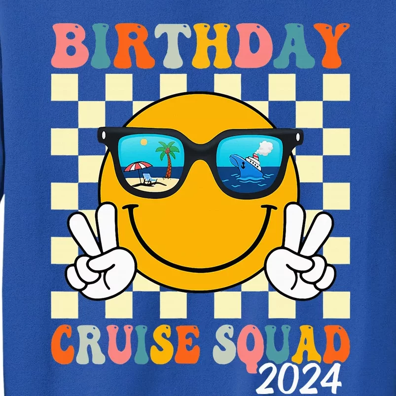 Birthday Cruise Squad 2024 Birthday Cruise Family Matching Sweatshirt