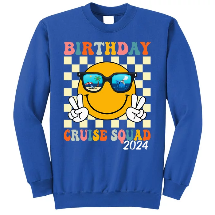 Birthday Cruise Squad 2024 Birthday Cruise Family Matching Sweatshirt