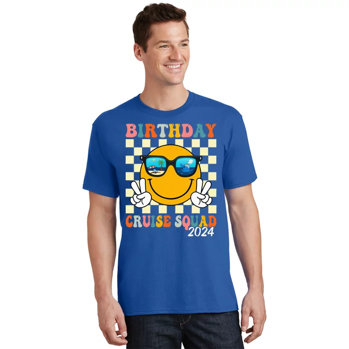 Birthday Cruise Squad 2024 Birthday Cruise Family Matching T-Shirt