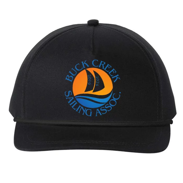 Buck Creek Sailing Association Snapback Five-Panel Rope Hat