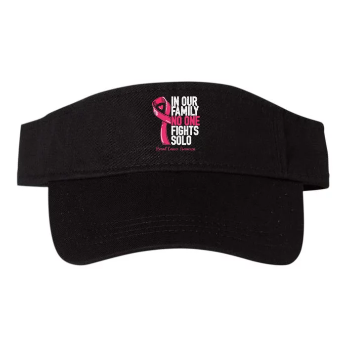 Breast Cancer Support Family Women Breast Cancer Awareness Valucap Bio-Washed Visor