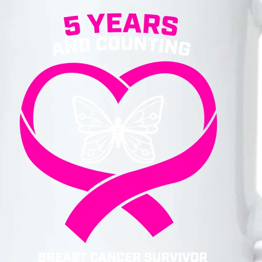 Breast Cancer Survivor Funny Gift Mom Pink Breast Cancer Survivor Gift Black Color Changing Mug