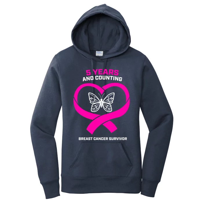 Breast Cancer Survivor Funny Gift Mom Pink Breast Cancer Survivor Gift Women's Pullover Hoodie