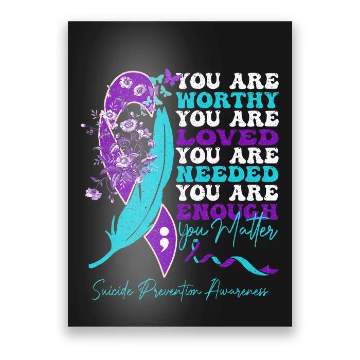 Breast Cancer Support Pink Ribbon Breast Cancer Awareness Poster