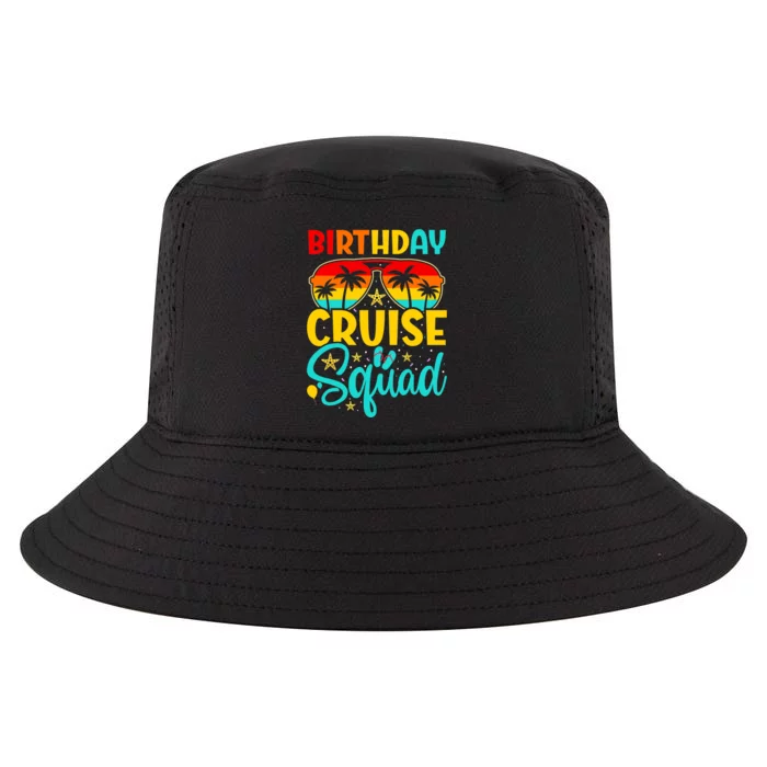 Birthday Cruise Squad Cruising Vacation Funny Crew Cool Comfort Performance Bucket Hat