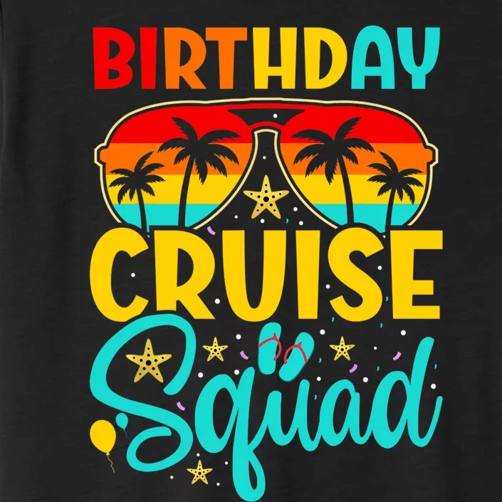 Birthday Cruise Squad Cruising Vacation Funny Crew ChromaSoft Performance T-Shirt