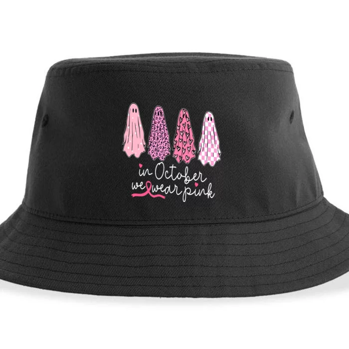 Breast Cancer Support Squad Sustainable Bucket Hat